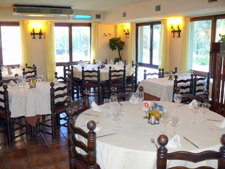 Hotel Restaurante Las Galias Zuera Restaurant foto
